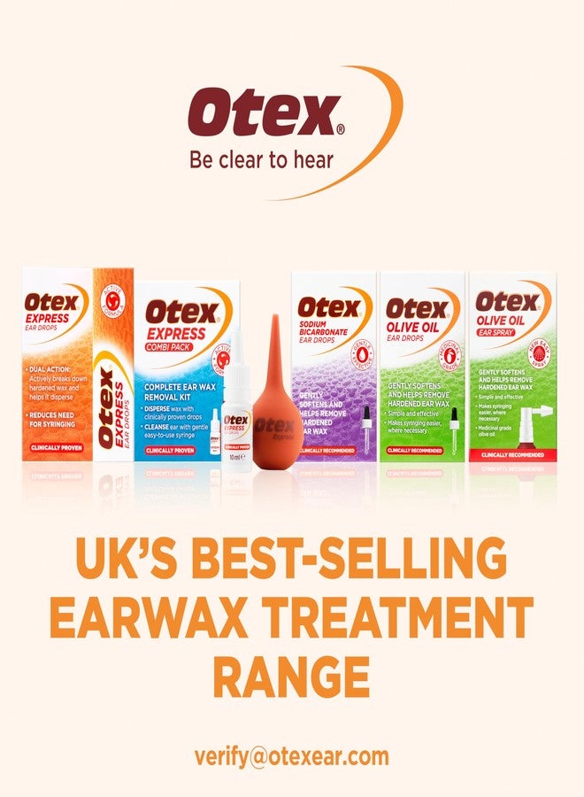 Otex Sodium Bicarbonate Drops for Hardened Ear Wax, 10ml - Image 5